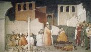 Maso di Banco St Sylvester Sealing the Dragon's Mouth Spain oil painting artist